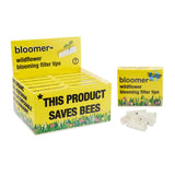 Bloomer Wax 7pk Filter Tips with Wildflower Seeds – 12ct Display