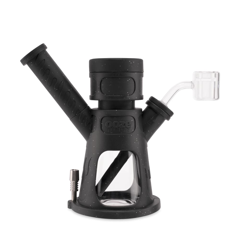 Ooze Hyborg Silicone Glass 4-in-1 Hybrid Water Pipe and Nectar