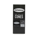 Futurola Cones -1 1/4 - Classic White - Non-Printed Tip - 900ct