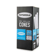 Futurola Cones - King Size - Classic White - Non-Printed Tip - 800ct