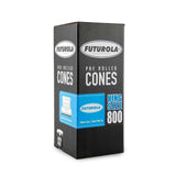 Futurola Cones - King Size - Classic White - Non-Printed Tip - 800ct