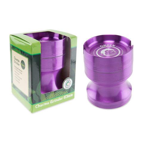 Green Monkey Grinder - Chacma 4pc with Ashtray - 63mm