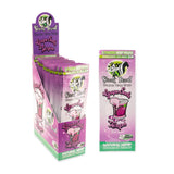 Skunk Brand Terp-Infused 2pk Pouch Grape Soda Hemp Wrap Counter Display  25ct