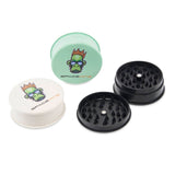 Space King Biodegradable 63mm Hemp Grinder Assorted Display – 12ct