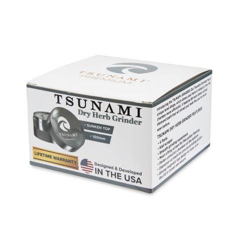 Tsunami Sunken Top 100mm 4-Piece Grinder