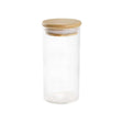 12oz Glass Jar with Wood Cap – 80ct Bulk