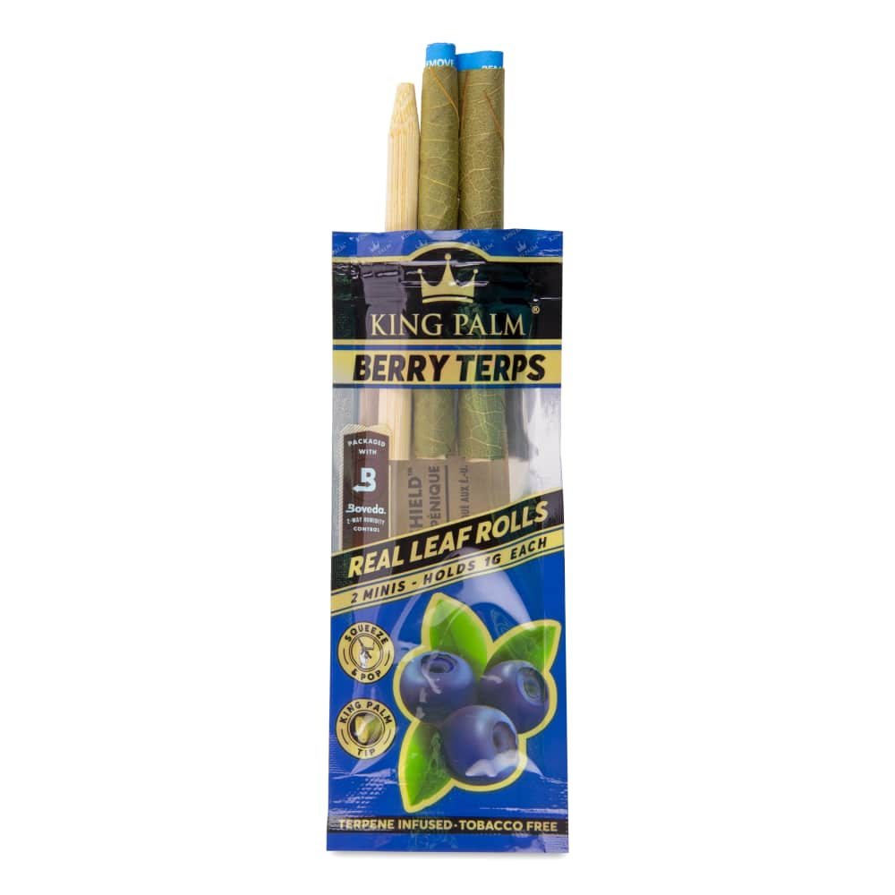 King Palm Mini Flavored 2pk Leaf Tubes - 20ct