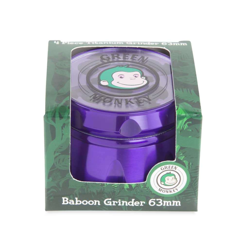 Green Monkey Grinder - Baboon Crown 4pc - 63mm