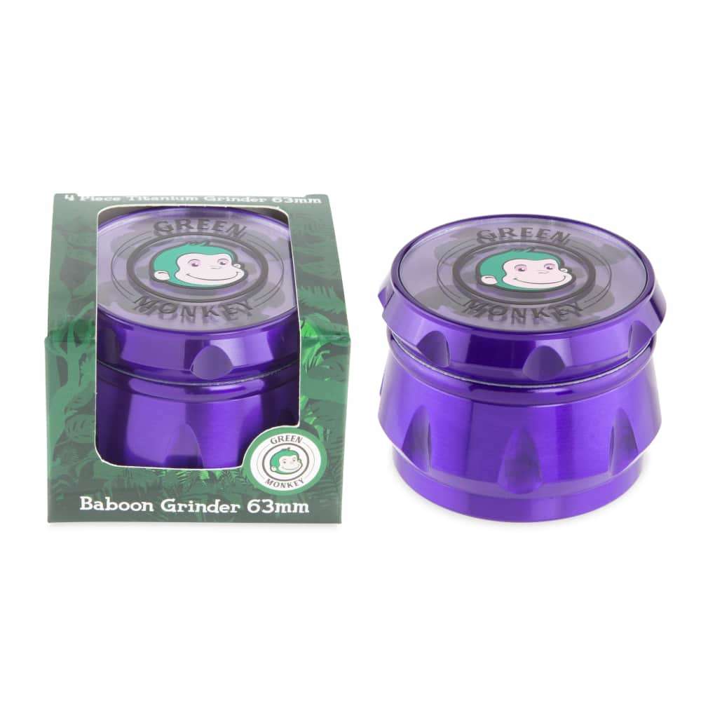 Green Monkey Grinder - Baboon Crown 4pc - 63mm