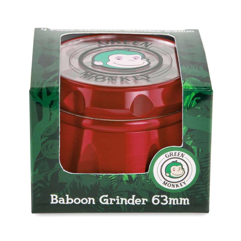 Green Monkey Grinder - Baboon Crown 4pc - 63mm