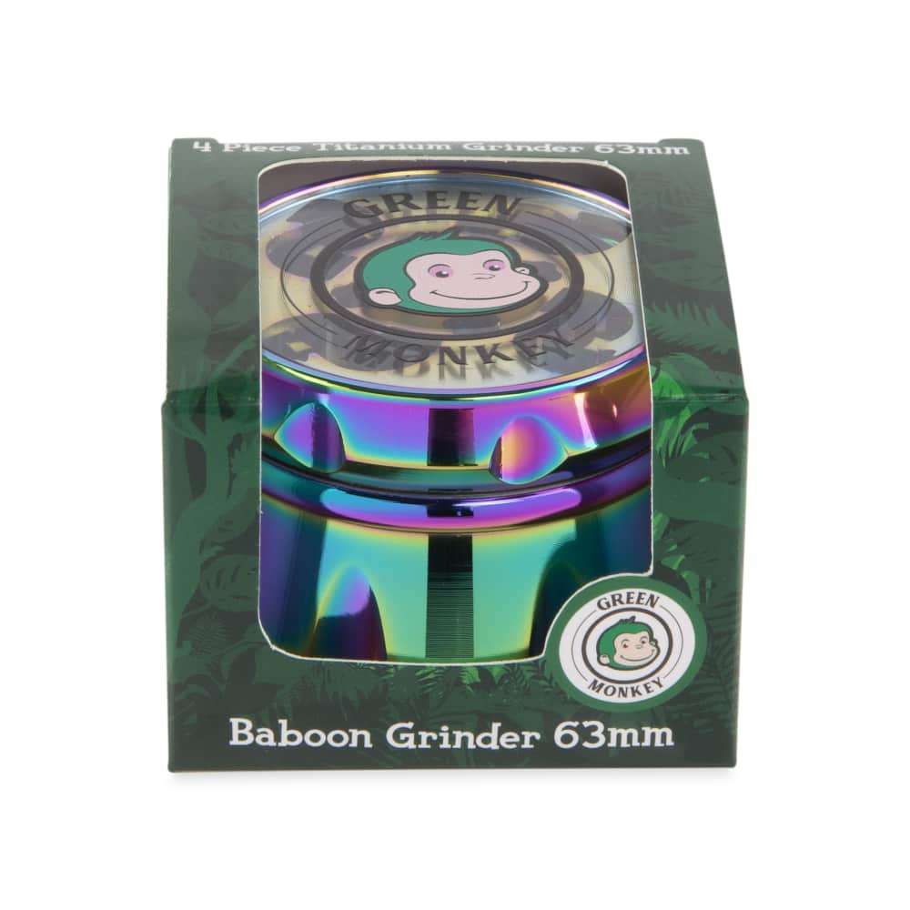 Green Monkey Grinder - Baboon Crown 4pc - 63mm