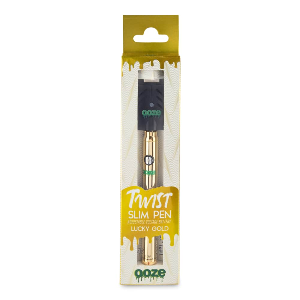 Ooze Slim Twist 510 Thread 320 mAh CBD Vape Pen Battery + USB Charger