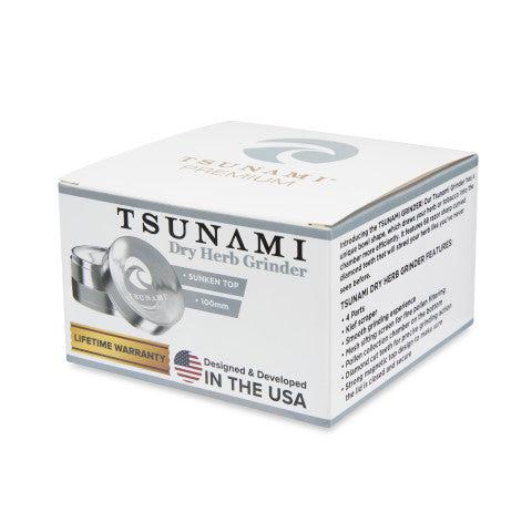 Tsunami Sunken Top 100mm 4-Piece Grinder