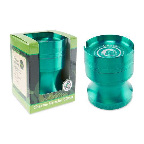 Green Monkey Grinder - Chacma 4pc with Ashtray - 63mm