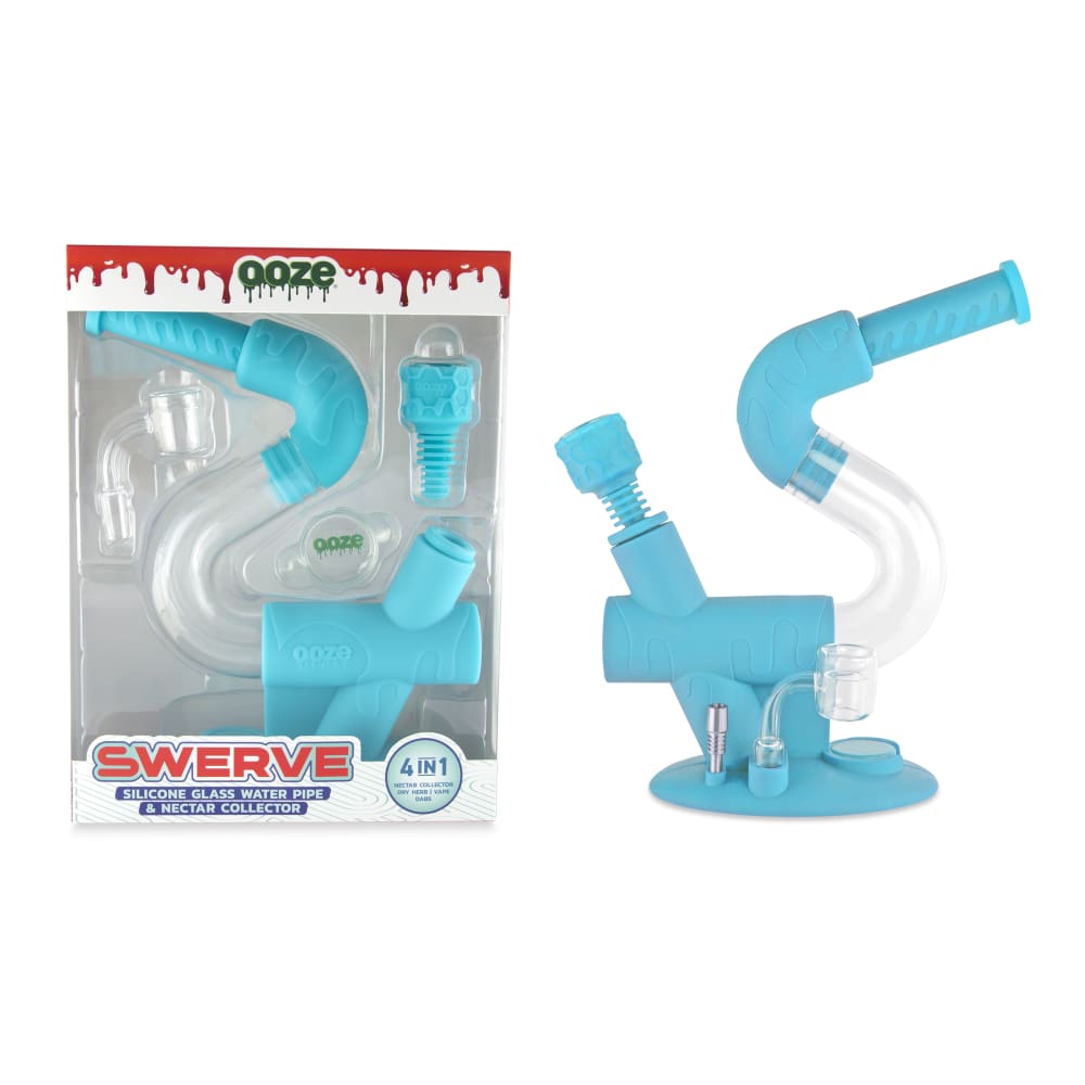 Ooze Swerve Silicone Water Pipe