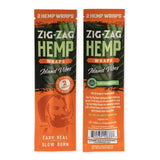 Zig Zag 2pk Island Vibes Hemp Wrap Display – 25ct