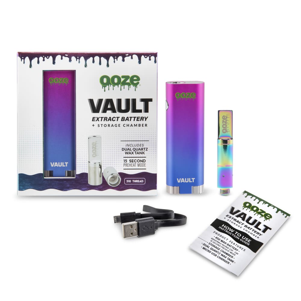 Ooze Vault Extract Battery with Storage Chamber