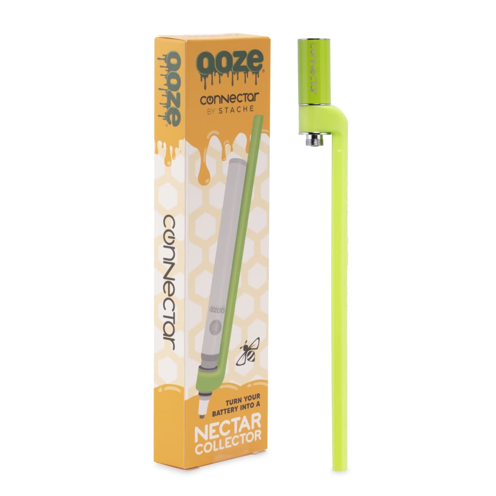 Ooze x Stache ConNectar - 510 Thread Dab Straw Vape Pen Attachment