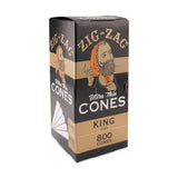 Zig Zag King Size Ultra Thin Bulk Cones  800ct Box