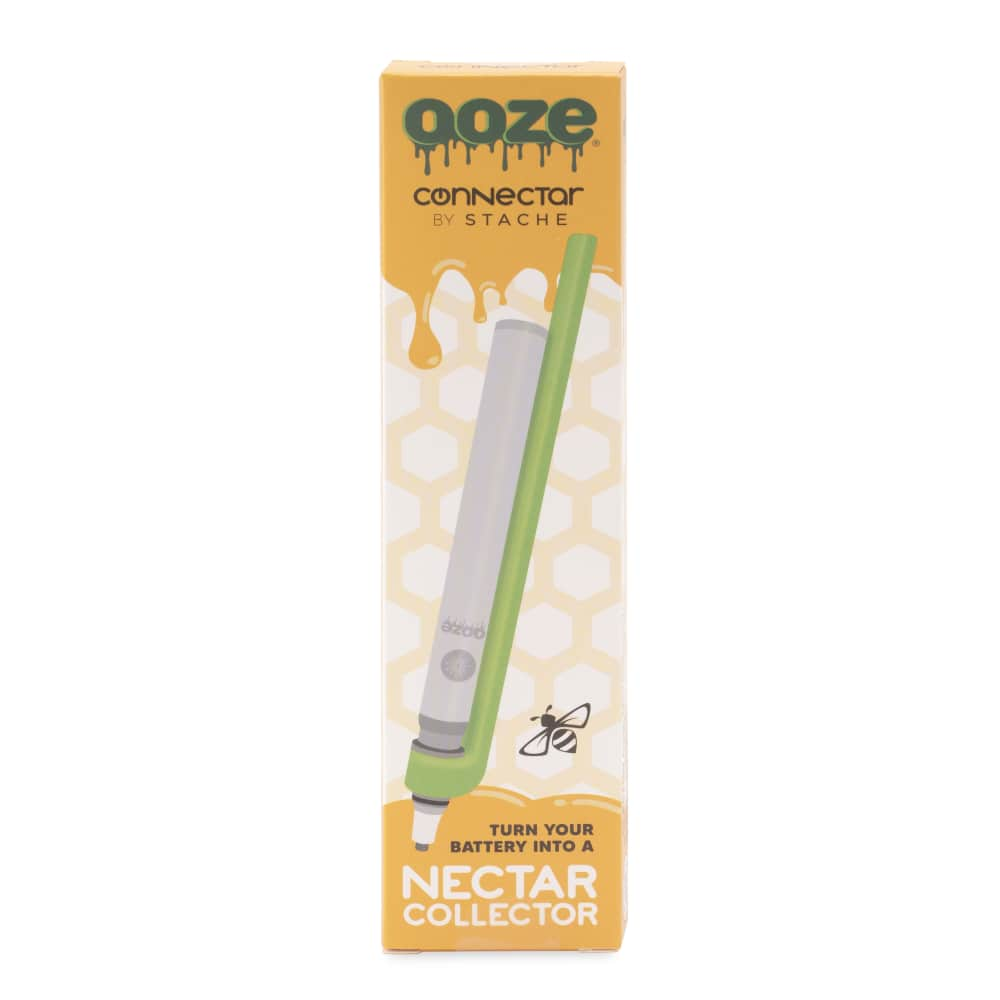 Ooze x Stache ConNectar - 510 Thread Dab Straw Vape Pen Attachment