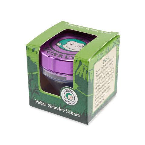 Green Monkey Grinder - Patas - 50mm | Cannatron Wholesale