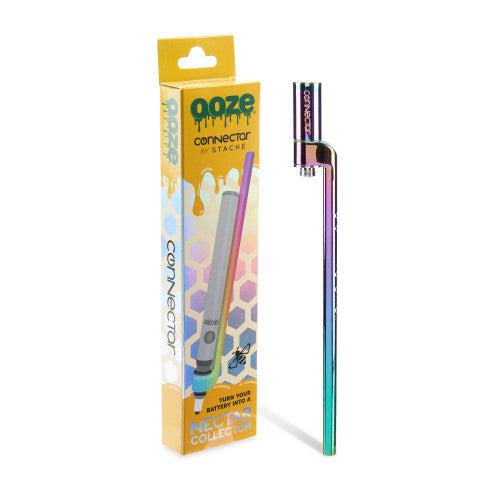 Ooze x Stache ConNectar - 510 Thread Dab Straw Vape Pen Attachment