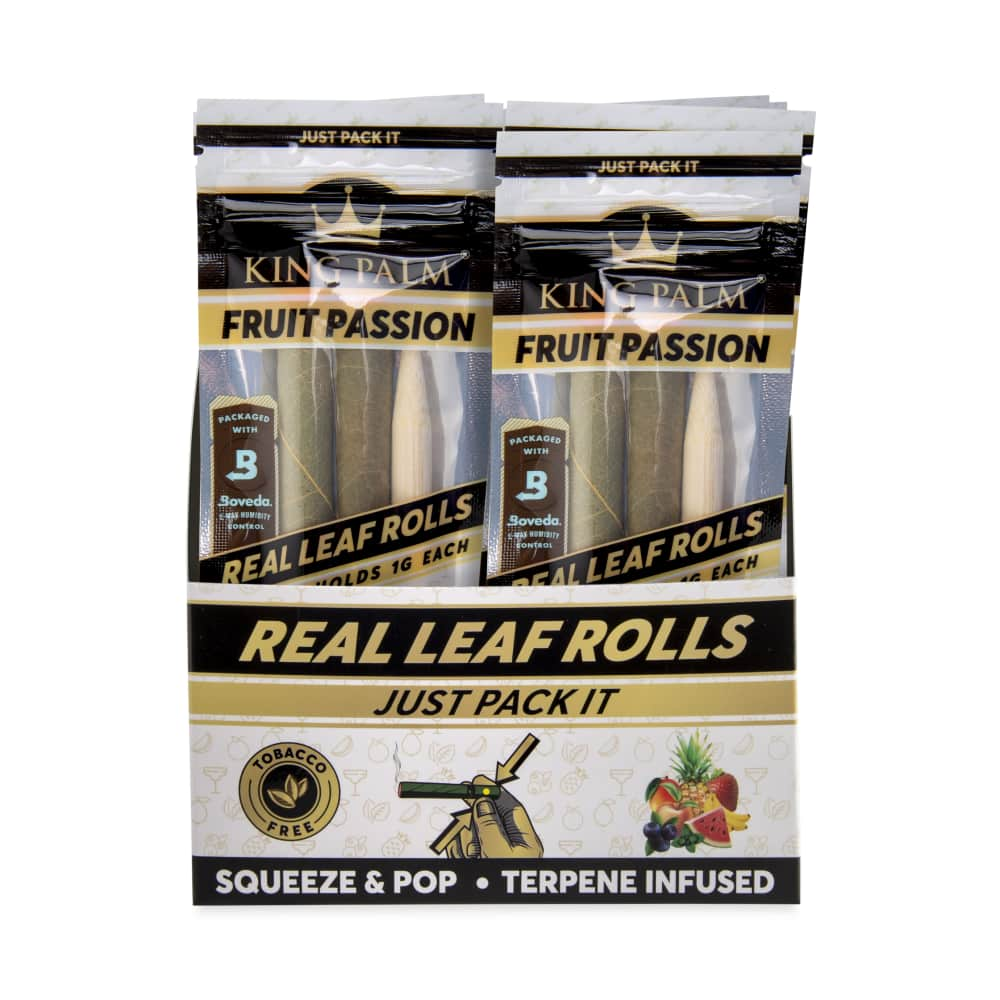 King Palm Mini Flavored 2pk Leaf Tubes - 20ct