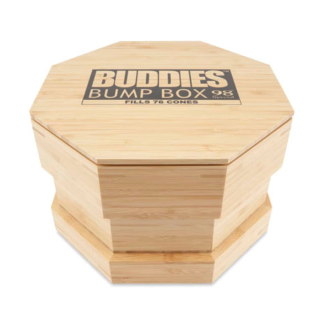 Buddies Bump Box Octo Wood Cone Filler for 98 Special Sized Pre-Rolled Cones – 76ct