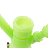 Ooze Hyborg Silicone Glass 4-in-1 Hybrid Water Pipe and Nectar Collector