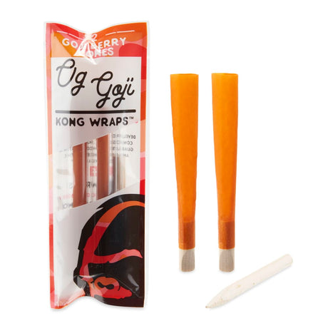 Kong Wraps Pre-Rolled Goji Berry Cones with Wood Tip 10ct Display – OG Goji