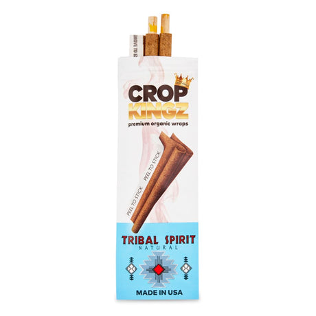 Crop Kingz Self-Sealing Tobacco-Inspired Organic Wraps 15ct Display