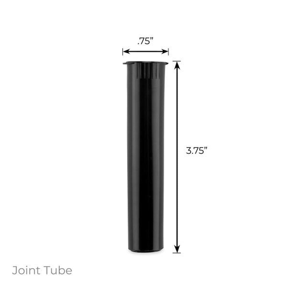 Loud Lock 95mm Plastic Joint Tubes – 1000ct – Black