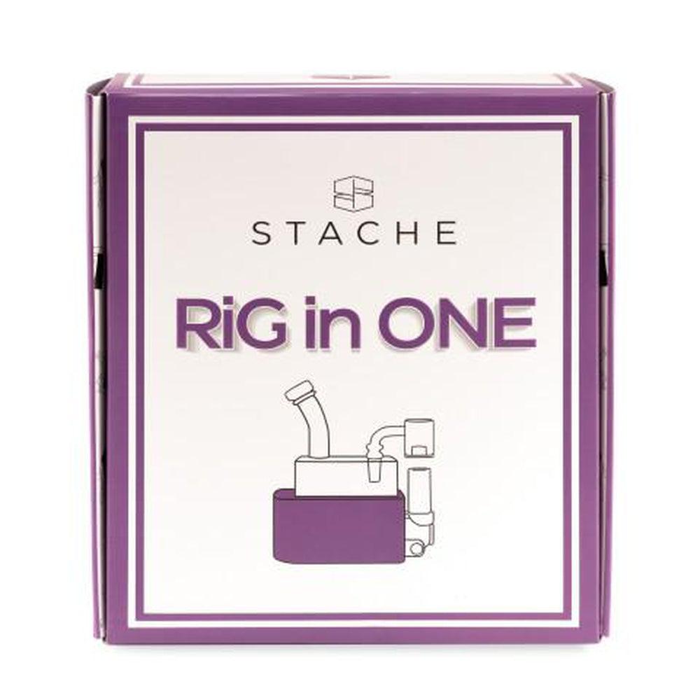 Stache Rio Rig-in-One Dab Rig Kit with Butane Torch - Matte