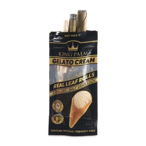 King Palm Flavored Rollie Size Leaf Tubes 2pk Pouch - 20ct