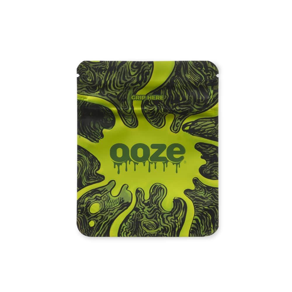 Ooze Designer Mylar Bags - 1/8 Oz - 10pk - 12ct Display