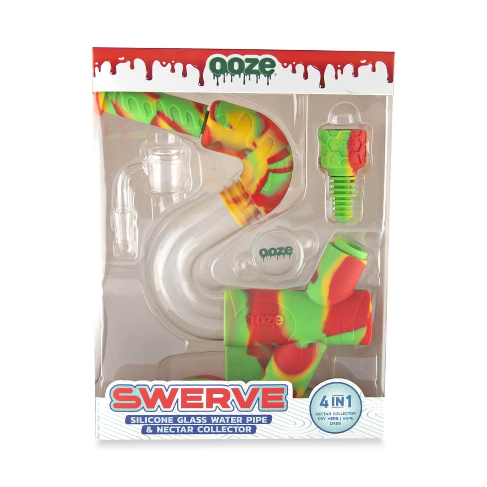 Ooze Swerve Silicone Water Pipe