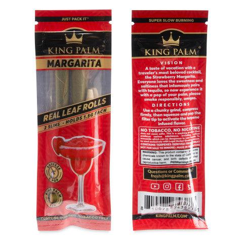 King Palm Slim Size 2pk Flavor Leaf Tubes - 20ct