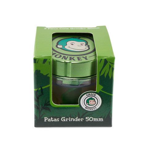 Green Monkey Grinder - Patas - 50mm | Cannatron Wholesale