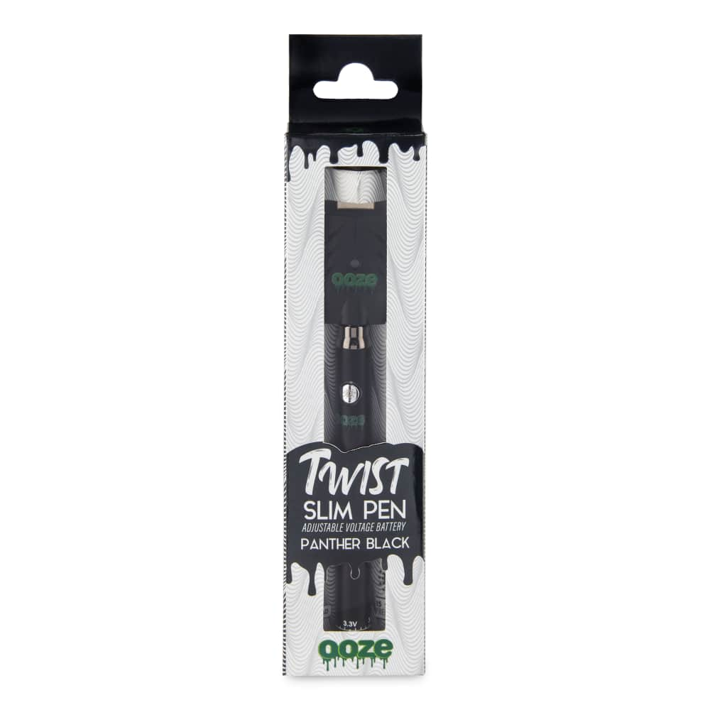 Ooze Slim Twist 510 Thread 320 mAh CBD Vape Pen Battery + USB Charger