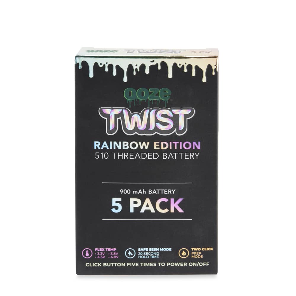 Ooze 900 Twist Battery - 5 Pack