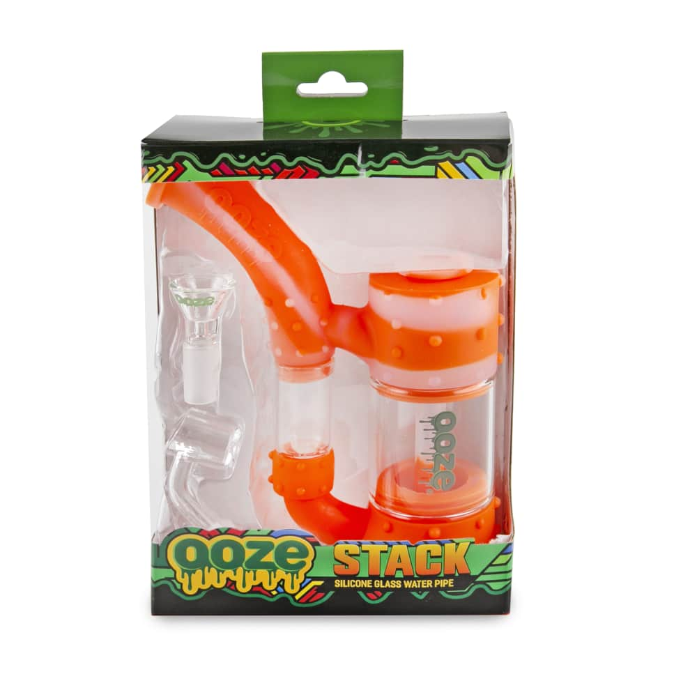 Ooze Stack Pipe Silicone Bubbler | Cannatron Wholesale