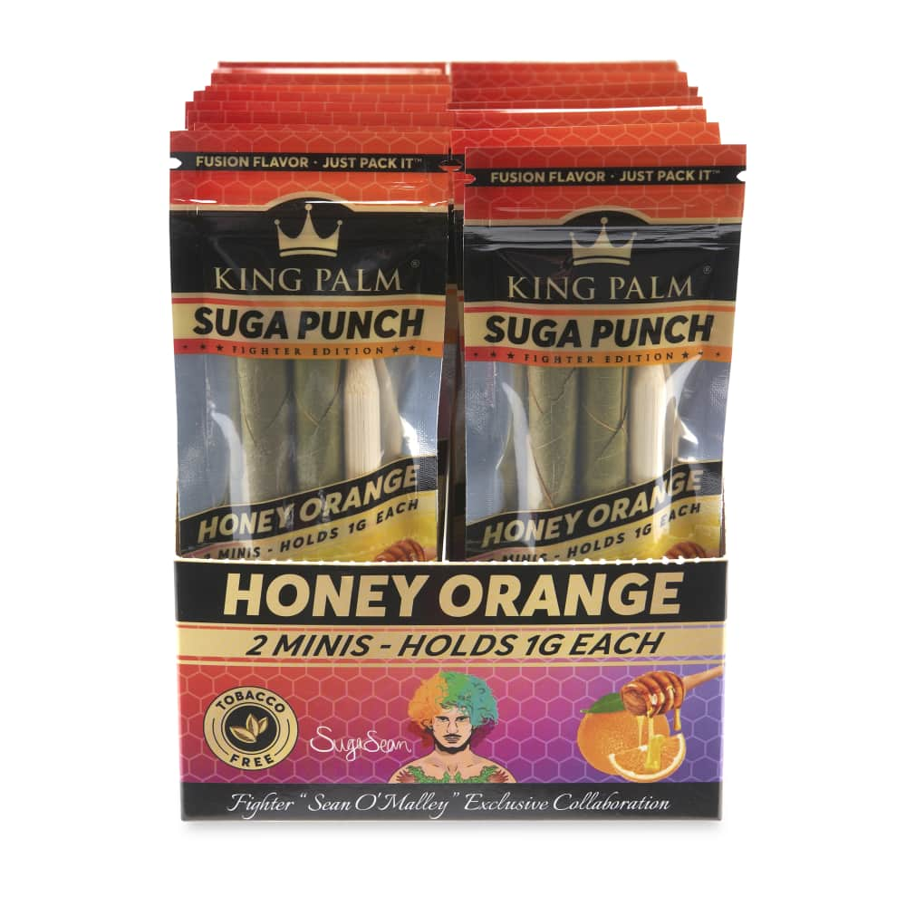 King Palm x Sean O’Malley Flavored Mini Leaf Tubes 20ct - Suga Punch