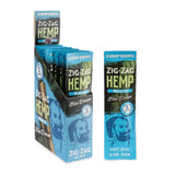 Zig Zag 2pk Blue Dream Hemp Wrap Display – 25ct