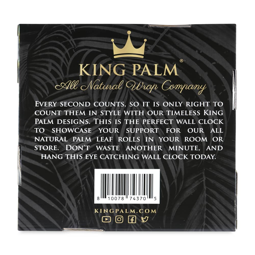 King Palm Wall Clock