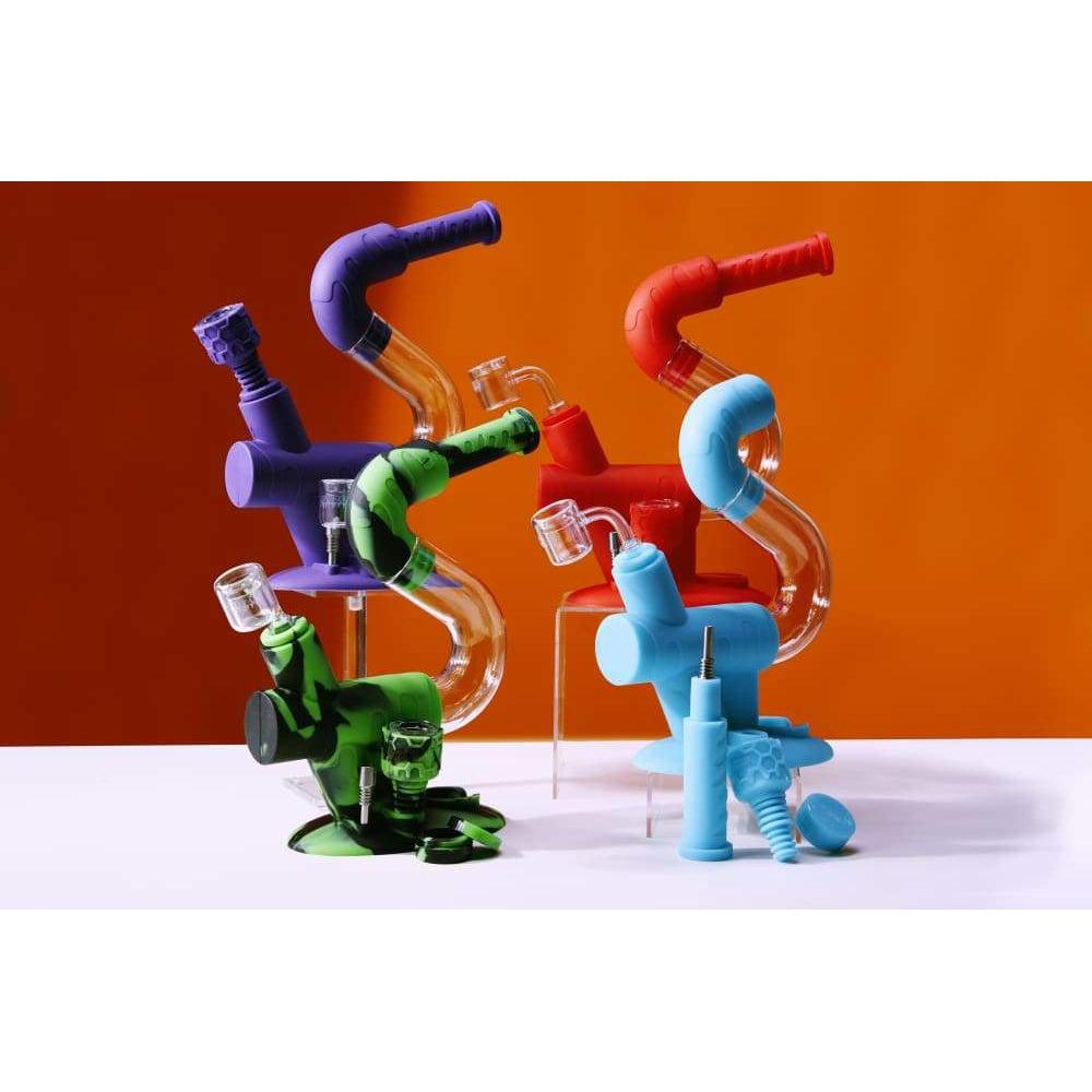 Ooze Swerve Silicone Water Pipe