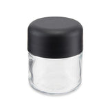 3oz Child Resistant Glass Jar and Cap 160ct Bulk