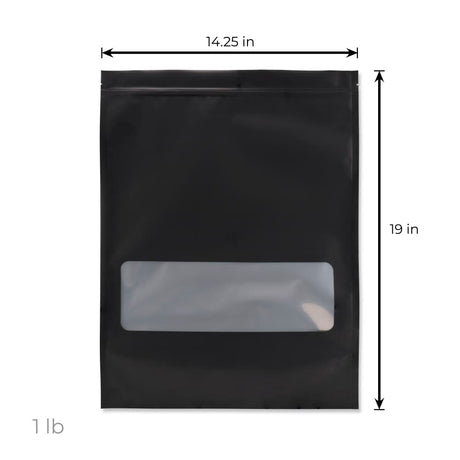 Loud Lock 1 Pound Mylar Smell Proof Vacuum Seal Bags – 100ct