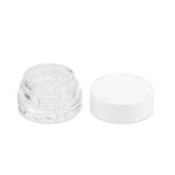 HIGHLOCK Supercell 5ml Child Resistant Glass Jar 400ct Bulk Box – Clear Jar with Cap