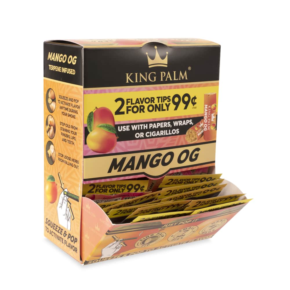 King Palm Pre-Priced $0.99 2pk Flavor Filters - 50ct