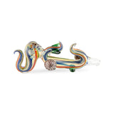 Custom Glass 6” Rasta Hammer Hand Pipe